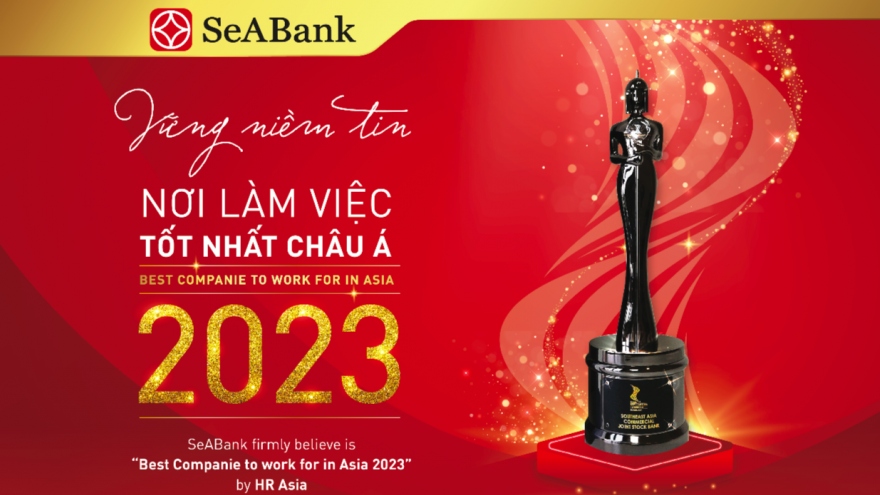 SeABank ba năm liên tiếp được vinh danh “Nơi làm việc tốt nhất châu Á”